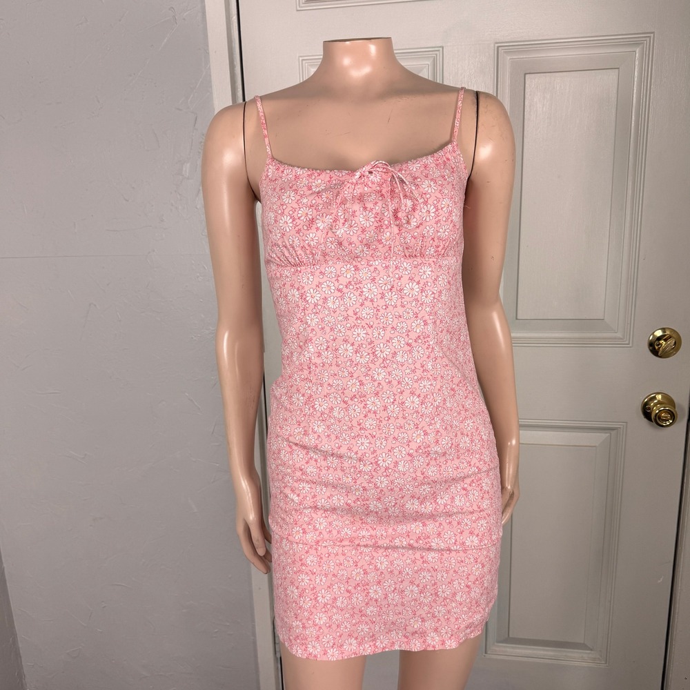 Vintage Y2K Forever 21 Women's Dress Small Mini cotton sleeveless Boho H4-14